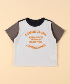 COMME CA ISM / コムサイズム ベビー・キッズグッズ | フロッキープリント Tシャツ(ベビーサイズ)
