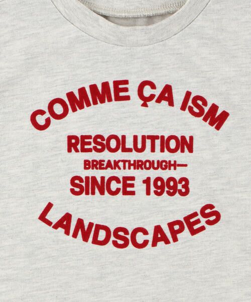 COMME CA ISM / コムサイズム ベビー・キッズグッズ | フロッキープリント Tシャツ(ベビーサイズ) | 詳細7