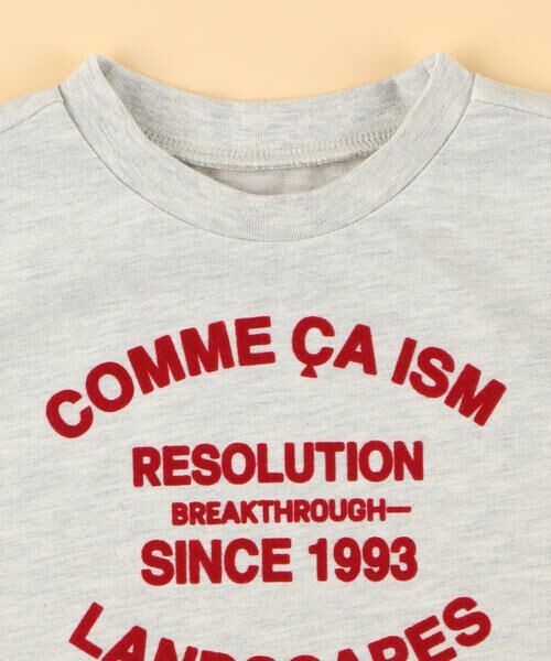 COMME CA ISM / コムサイズム ベビー・キッズグッズ | フロッキープリント Tシャツ(ベビーサイズ) | 詳細4