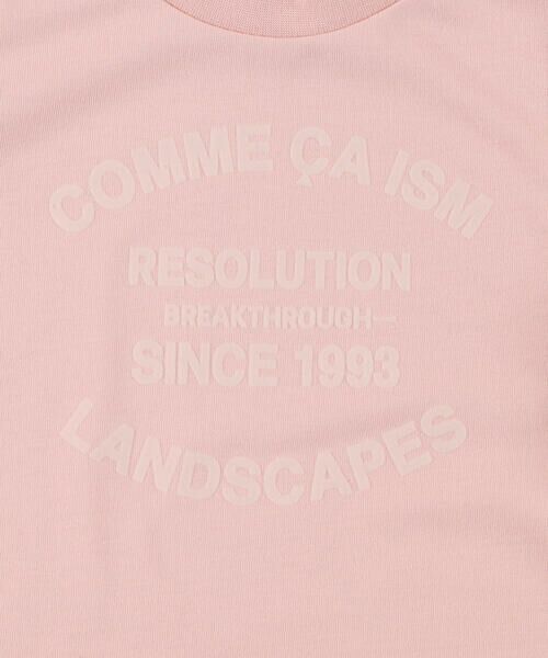 COMME CA ISM / コムサイズム ベビー・キッズグッズ | フロッキープリント Tシャツ(ベビーサイズ) | 詳細11