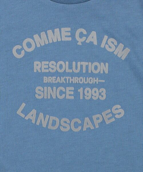 COMME CA ISM / コムサイズム ベビー・キッズグッズ | フロッキープリント Tシャツ(ベビーサイズ) | 詳細13