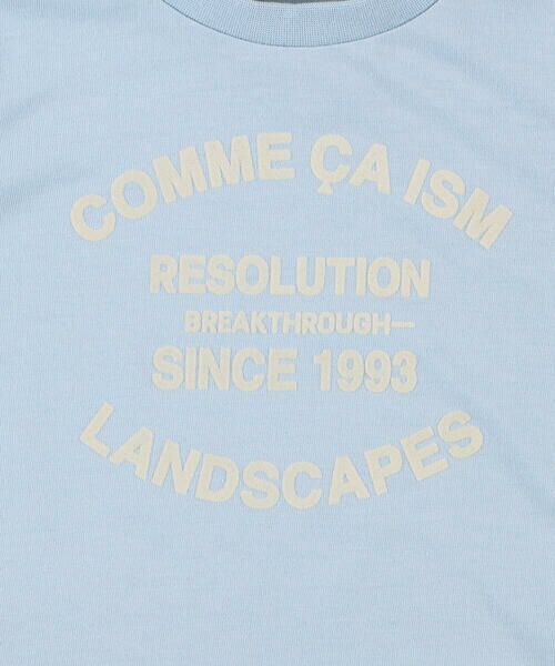 COMME CA ISM / コムサイズム ベビー・キッズグッズ | フロッキープリント Tシャツ(ベビーサイズ) | 詳細15