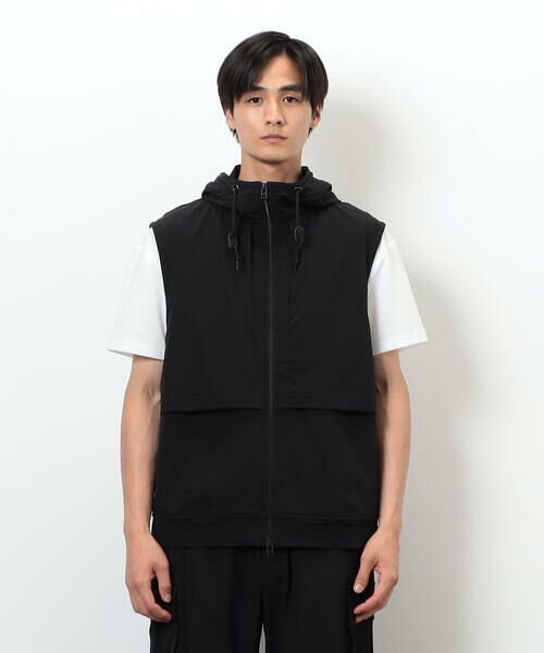 COMME CA ISM / コムサイズム ベスト | 「Daily TECH Series」 クイックドライ ベンチレーションジップベスト | 詳細7