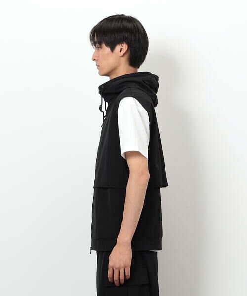 COMME CA ISM / コムサイズム ベスト | 「Daily TECH Series」 クイックドライ ベンチレーションジップベスト | 詳細8