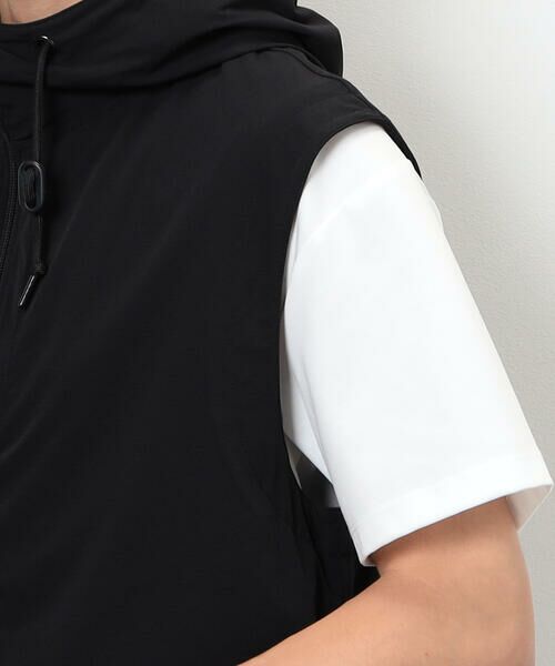 COMME CA ISM / コムサイズム ベスト | 「Daily TECH Series」 クイックドライ ベンチレーションジップベスト | 詳細11