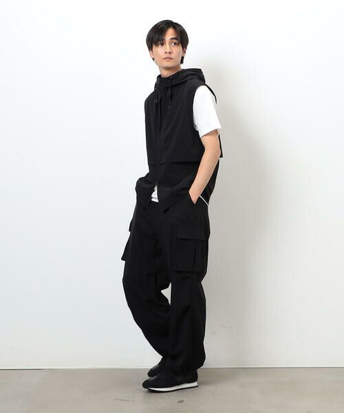 COMME CA ISM / コムサイズム ベスト | 「Daily TECH Series」 クイックドライ ベンチレーションジップベスト | 詳細1