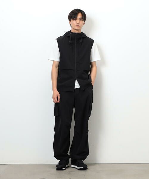 COMME CA ISM / コムサイズム ベスト | 「Daily TECH Series」 クイックドライ ベンチレーションジップベスト | 詳細2