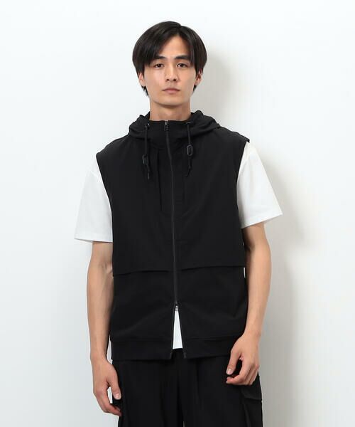 COMME CA ISM / コムサイズム ベスト | 「Daily TECH Series」 クイックドライ ベンチレーションジップベスト | 詳細3