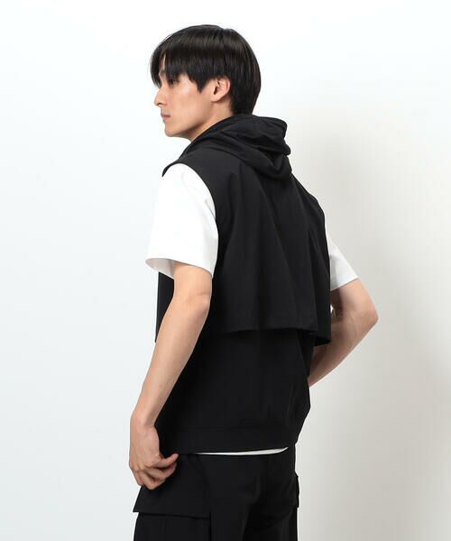 COMME CA ISM / コムサイズム ベスト | 「Daily TECH Series」 クイックドライ ベンチレーションジップベスト | 詳細5