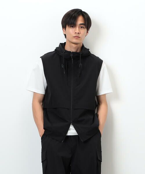 COMME CA ISM / コムサイズム ベスト | 「Daily TECH Series」 クイックドライ ベンチレーションジップベスト | 詳細6