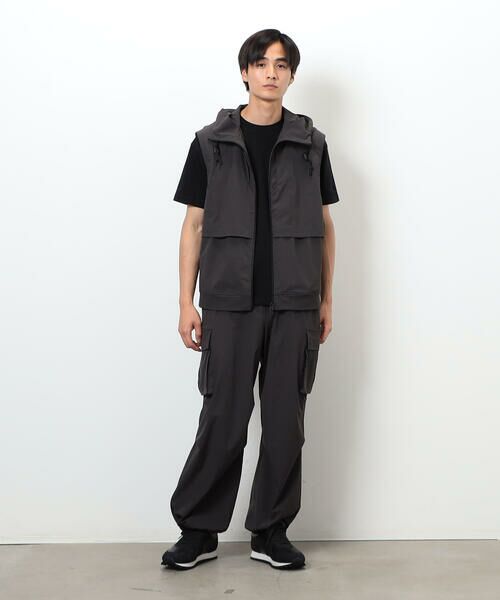 COMME CA ISM / コムサイズム ベスト | 「Daily TECH Series」 クイックドライ ベンチレーションジップベスト | 詳細20