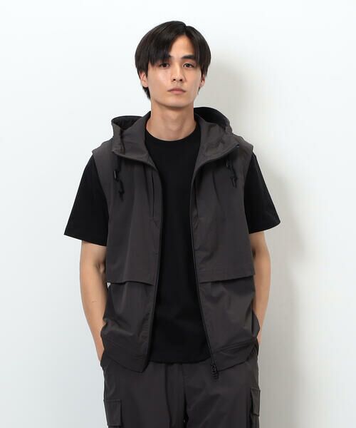 COMME CA ISM / コムサイズム ベスト | 「Daily TECH Series」 クイックドライ ベンチレーションジップベスト | 詳細22