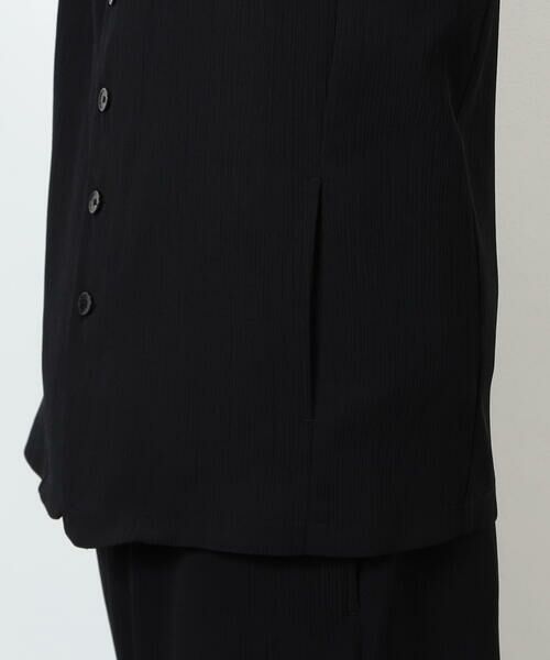 COMME CA ISM / コムサイズム ベスト | 【セットアップ対応】ポリエステル 楊柳 ジレ | 詳細10