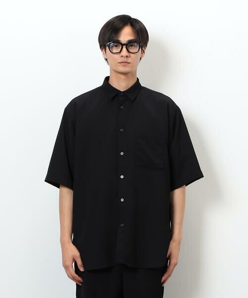 COMME CA ISM / コムサイズム シャツ・ブラウス | 【セットアップ対応】ポリエステル 楊柳 ５分袖シャツ | 詳細7