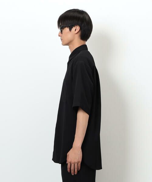 COMME CA ISM / コムサイズム シャツ・ブラウス | 【セットアップ対応】ポリエステル 楊柳 ５分袖シャツ | 詳細8