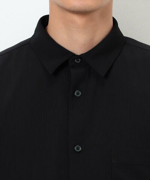 COMME CA ISM / コムサイズム シャツ・ブラウス | 【セットアップ対応】ポリエステル 楊柳 ５分袖シャツ | 詳細10