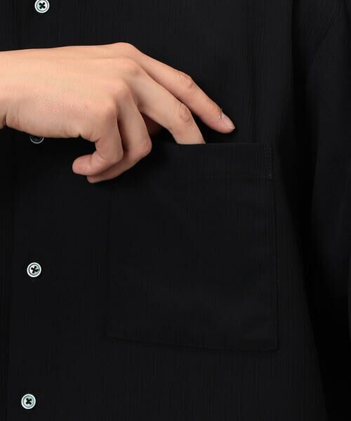 COMME CA ISM / コムサイズム シャツ・ブラウス | 【セットアップ対応】ポリエステル 楊柳 ５分袖シャツ | 詳細11