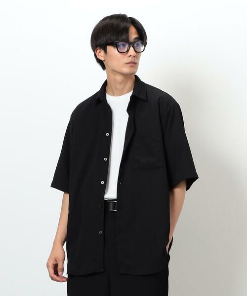 COMME CA ISM / コムサイズム シャツ・ブラウス | 【セットアップ対応】ポリエステル 楊柳 ５分袖シャツ | 詳細6