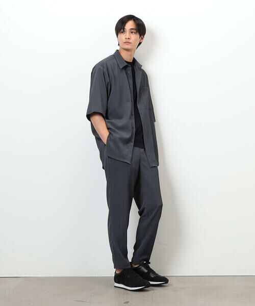 COMME CA ISM / コムサイズム シャツ・ブラウス | 【セットアップ対応】ポリエステル 楊柳 ５分袖シャツ | 詳細15