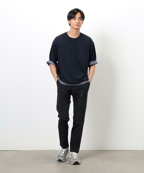 COMME CA ISM / コムサイズム その他パンツ | 【スマートベーシックパンツ】ストレッチツイル スキニー カーゴ パンツ | 詳細6