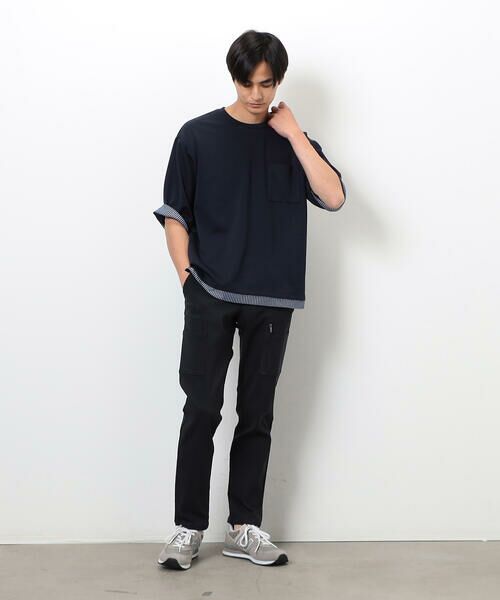COMME CA ISM / コムサイズム その他パンツ | 【スマートベーシックパンツ】ストレッチツイル スキニー カーゴ パンツ | 詳細7