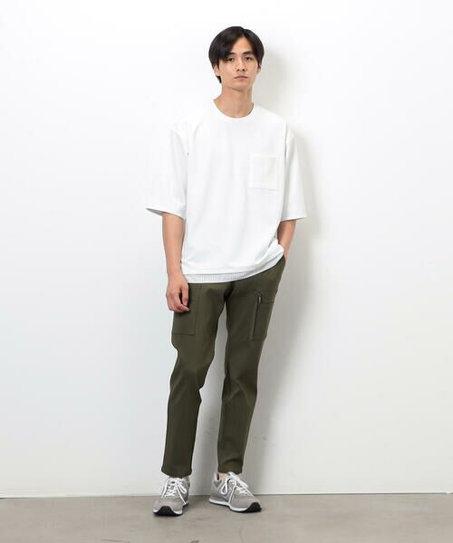 COMME CA ISM / コムサイズム その他パンツ | 【スマートベーシックパンツ】ストレッチツイル スキニー カーゴ パンツ | 詳細17