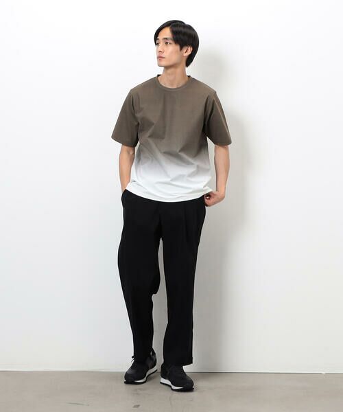 COMME CA ISM / コムサイズム スラックス・ドレスパンツ | 【スマートベーシックパンツ】ストレッチツイル ワイド テーパード パンツ | 詳細1