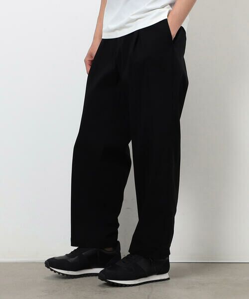 COMME CA ISM / コムサイズム スラックス・ドレスパンツ | 【スマートベーシックパンツ】ストレッチツイル ワイド テーパード パンツ | 詳細5