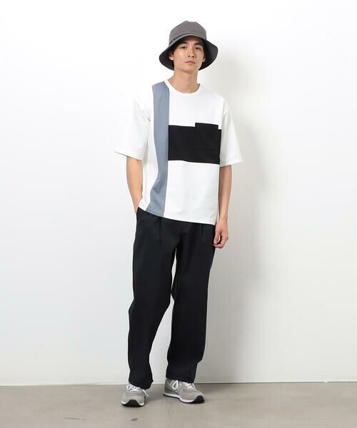 COMME CA ISM / コムサイズム スラックス・ドレスパンツ | 【スマートベーシックパンツ】ストレッチツイル ワイド テーパード パンツ | 詳細7