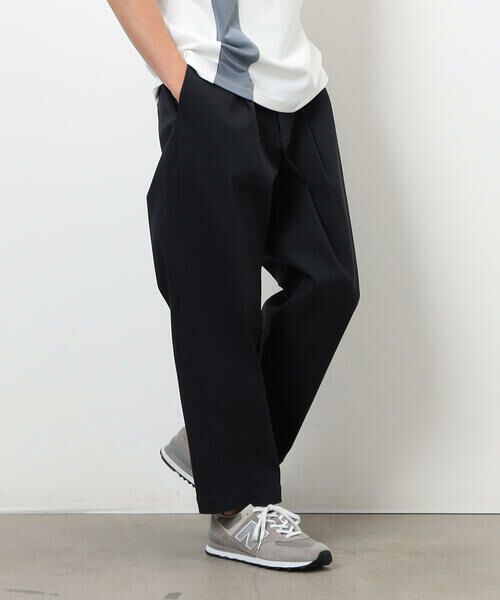 COMME CA ISM / コムサイズム スラックス・ドレスパンツ | 【スマートベーシックパンツ】ストレッチツイル ワイド テーパード パンツ | 詳細9