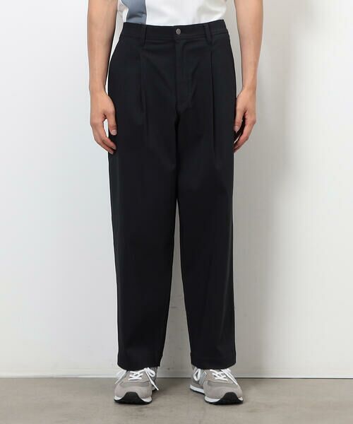 COMME CA ISM / コムサイズム スラックス・ドレスパンツ | 【スマートベーシックパンツ】ストレッチツイル ワイド テーパード パンツ | 詳細10