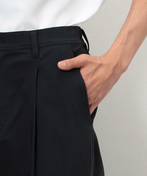 COMME CA ISM / コムサイズム スラックス・ドレスパンツ | 【スマートベーシックパンツ】ストレッチツイル ワイド テーパード パンツ | 詳細15