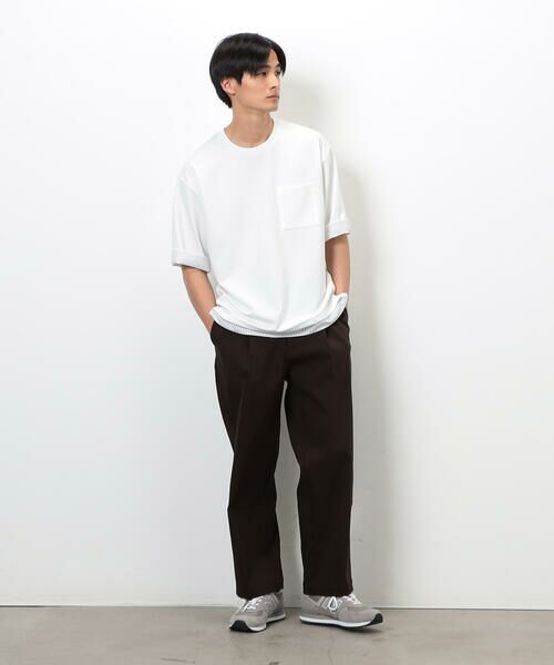 COMME CA ISM / コムサイズム スラックス・ドレスパンツ | 【スマートベーシックパンツ】ストレッチツイル ワイド テーパード パンツ | 詳細21