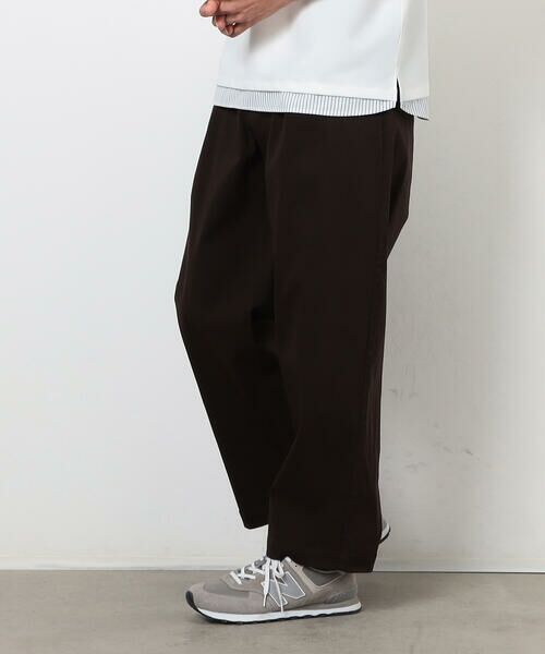 COMME CA ISM / コムサイズム スラックス・ドレスパンツ | 【スマートベーシックパンツ】ストレッチツイル ワイド テーパード パンツ | 詳細22