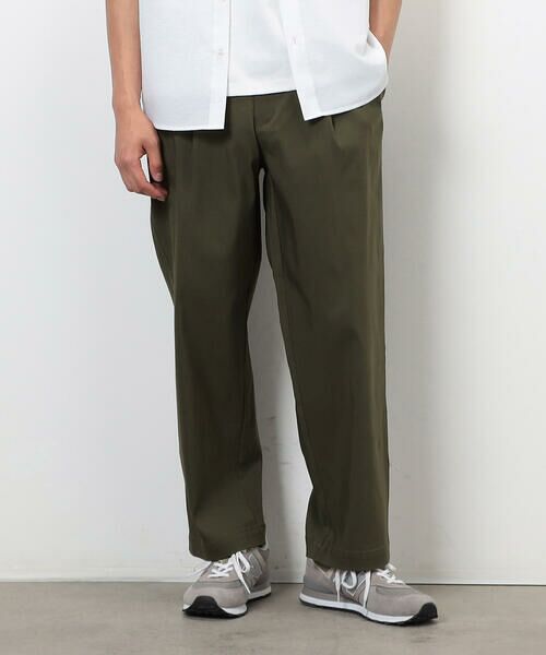 COMME CA ISM / コムサイズム スラックス・ドレスパンツ | 【スマートベーシックパンツ】ストレッチツイル ワイド テーパード パンツ | 詳細27