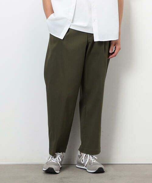 COMME CA ISM / コムサイズム スラックス・ドレスパンツ | 【スマートベーシックパンツ】ストレッチツイル ワイド テーパード パンツ | 詳細28