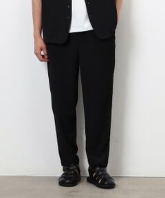 COMME CA ISM / コムサイズム スラックス・ドレスパンツ | 【セットアップ対応】ポリエステル 楊柳 ワイドテーパードパンツ