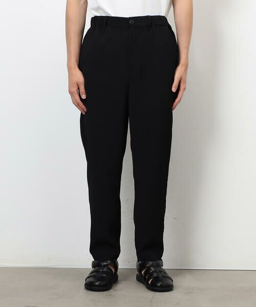 COMME CA ISM / コムサイズム スラックス・ドレスパンツ | 【セットアップ対応】ポリエステル 楊柳 ワイドテーパードパンツ | 詳細5
