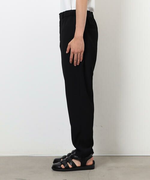 COMME CA ISM / コムサイズム スラックス・ドレスパンツ | 【セットアップ対応】ポリエステル 楊柳 ワイドテーパードパンツ | 詳細6