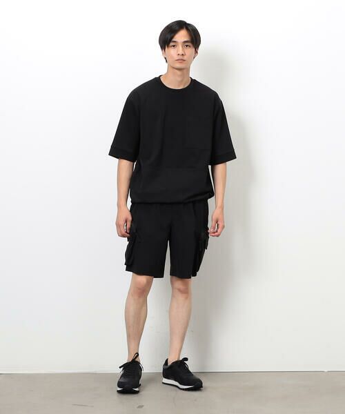 COMME CA ISM / コムサイズム ショート・ハーフ・半端丈パンツ | 「Daily TECH Series」 クイックドライ ショートカーゴパンツ | 詳細3