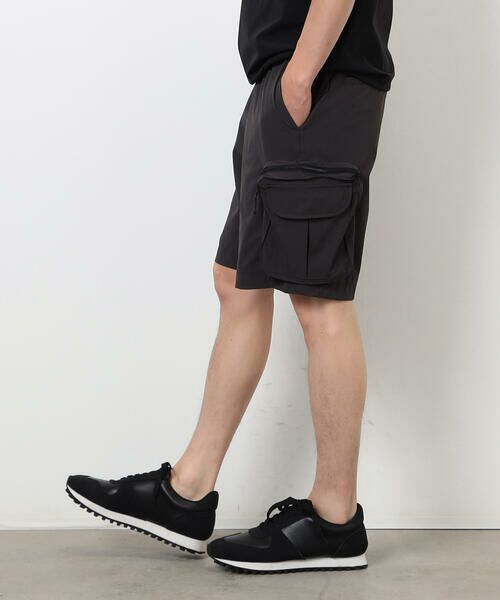 COMME CA ISM / コムサイズム ショート・ハーフ・半端丈パンツ | 「Daily TECH Series」 クイックドライ ショートカーゴパンツ | 詳細17
