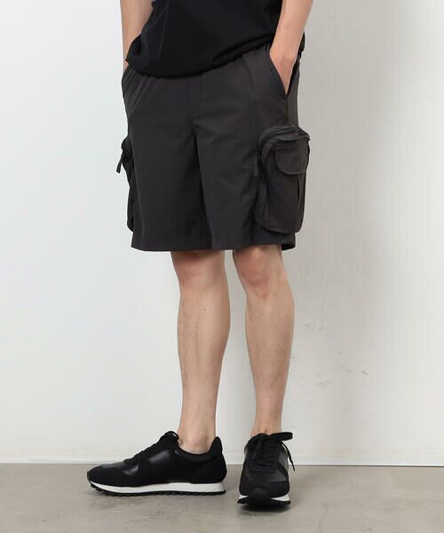COMME CA ISM / コムサイズム ショート・ハーフ・半端丈パンツ | 「Daily TECH Series」 クイックドライ ショートカーゴパンツ | 詳細18