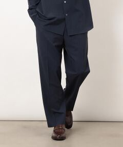 COMME CA ISM / コムサイズム スラックス・ドレスパンツ | ウールライク リラックスワイド テーパードパンツ