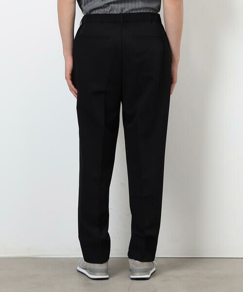 COMME CA ISM / コムサイズム スラックス・ドレスパンツ | ウールライク リラックスワイド テーパードパンツ | 詳細13