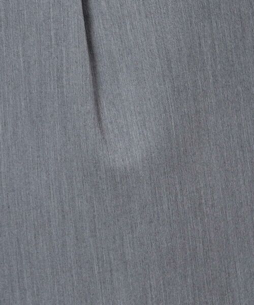 COMME CA ISM / コムサイズム ショート・ハーフ・半端丈パンツ | ウールライク ワンタックハーフパンツ | 詳細5