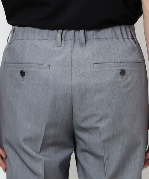 COMME CA ISM / コムサイズム スラックス・ドレスパンツ | ウールライク テーパードスラックス | 詳細9