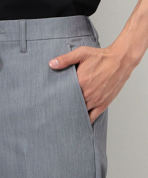 COMME CA ISM / コムサイズム スラックス・ドレスパンツ | ウールライク テーパードスラックス | 詳細10