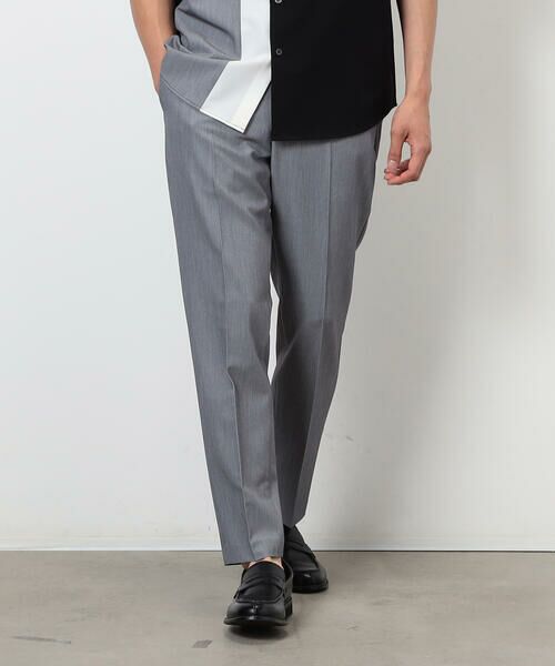 COMME CA ISM / コムサイズム スラックス・ドレスパンツ | ウールライク テーパードスラックス | 詳細3