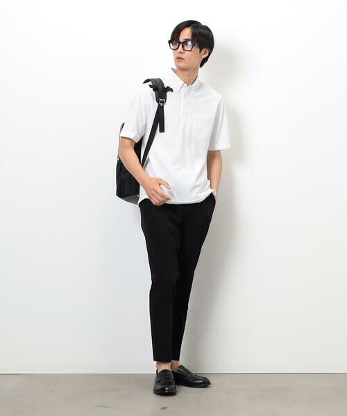 COMME CA ISM / コムサイズム スラックス・ドレスパンツ | ウールライク テーパードスラックス | 詳細16