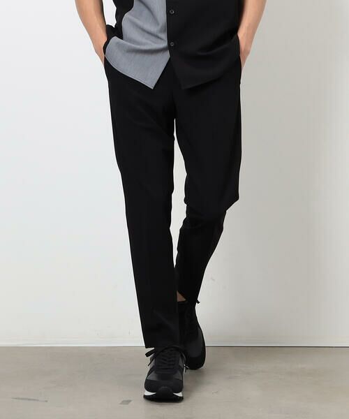 COMME CA ISM / コムサイズム スラックス・ドレスパンツ | ウールライク テーパードスラックス | 詳細17